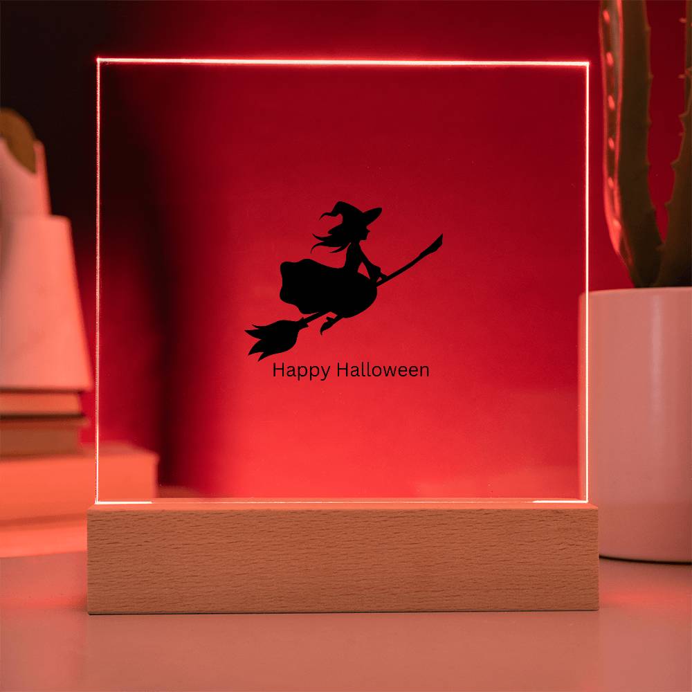 AcrylicHalloween Witch on a BroomHalloween Witch on a Broom
 
Create a memorable welcome to any room with our Printed Square Acrylic Plaque. This beautiful sign is handcrafted using premium acrylic Halloween Witch on a Broom