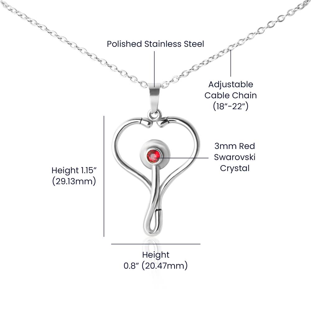 HeartScope Necklace Granddaughter