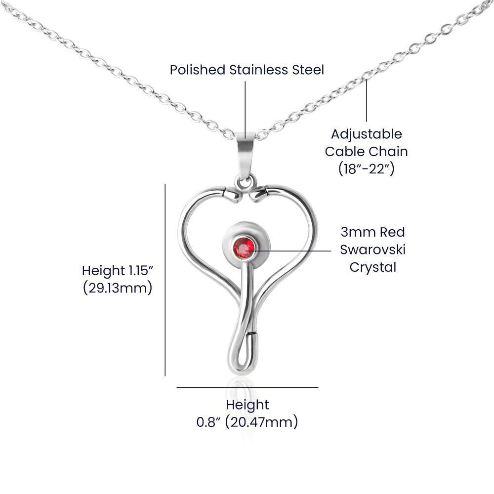 HeartScope Necklace Mom