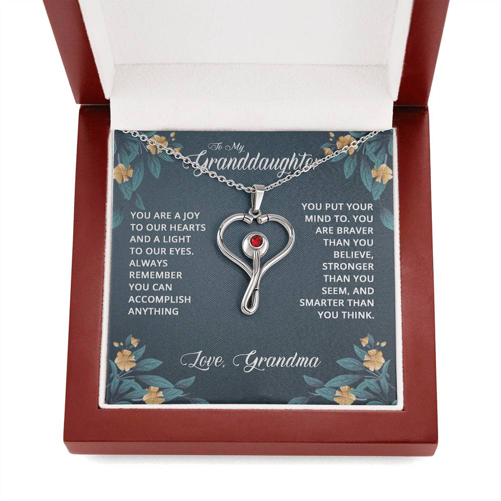 HeartScope Necklace Granddaughter